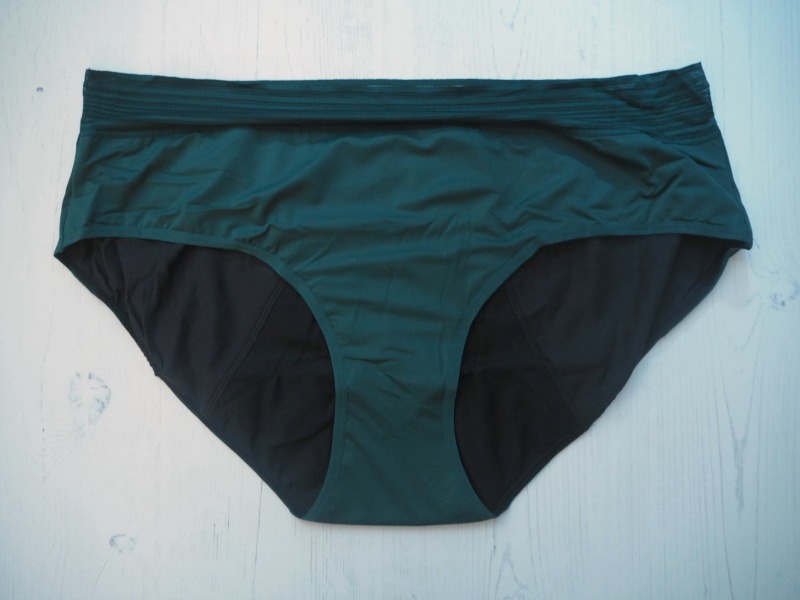 thinx hiphugger panties forest green