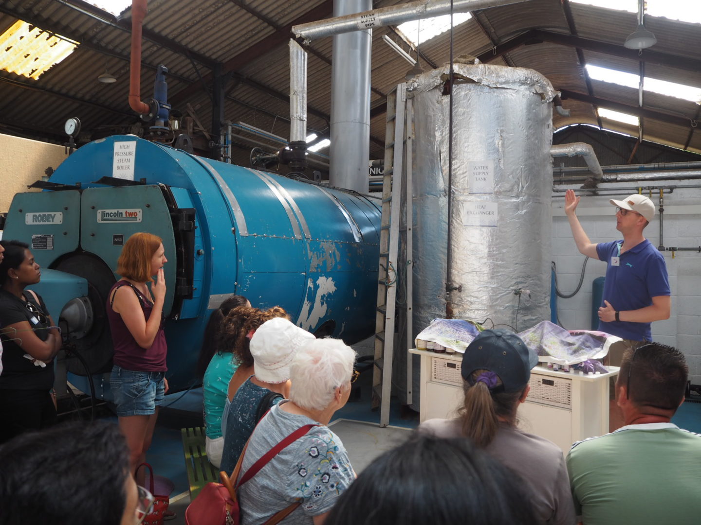 Lavender Oil Distillery Lavender Tour at Castle Farm Shoreham