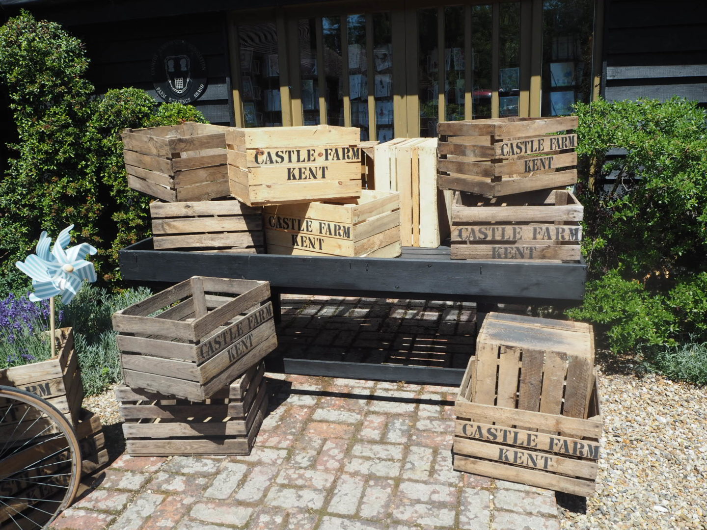 Lavender Tour at Castle Farm Shoreham Crates