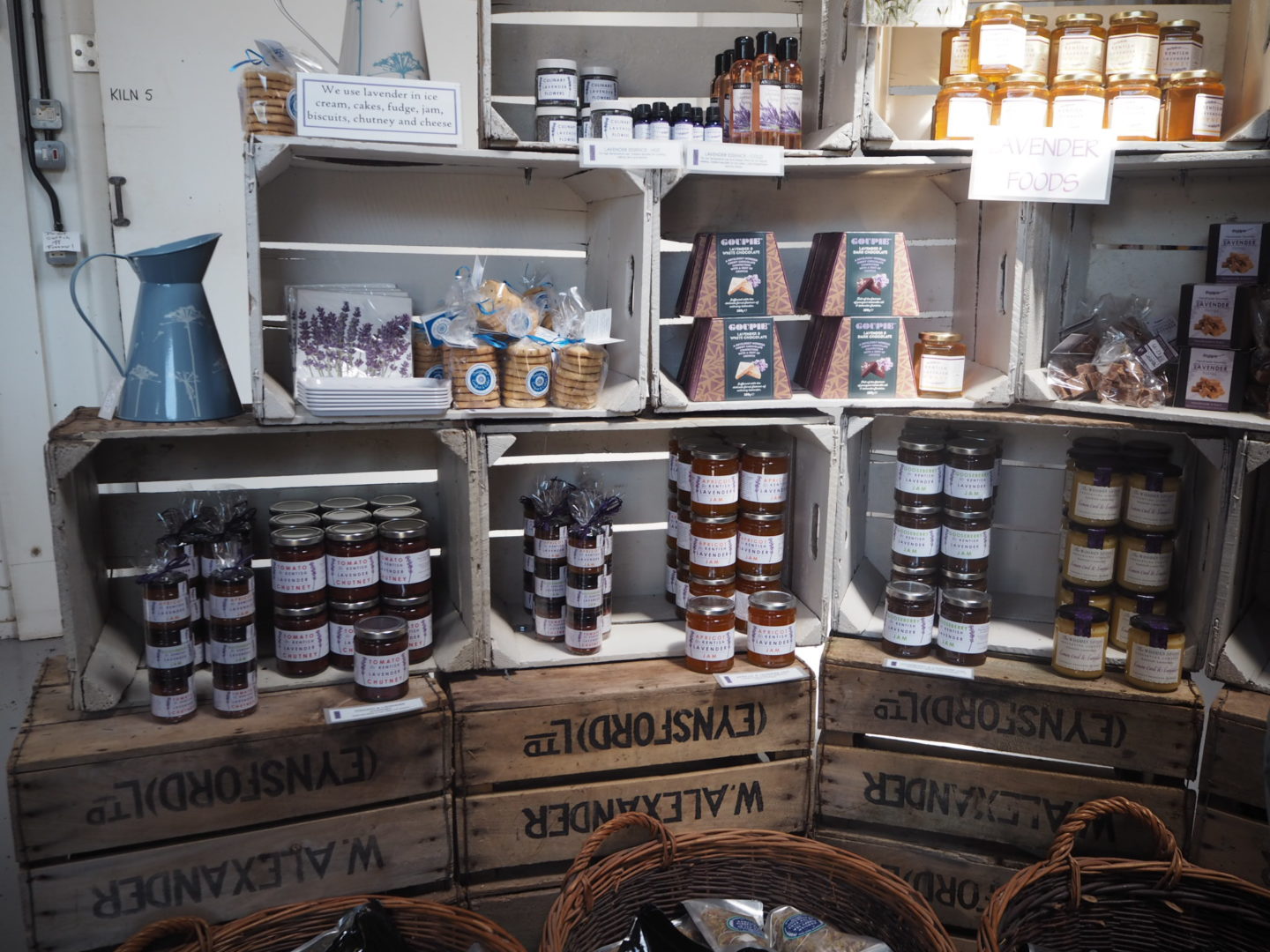 Lavender Tour at Castle Farm Shoreham Lavender Shop