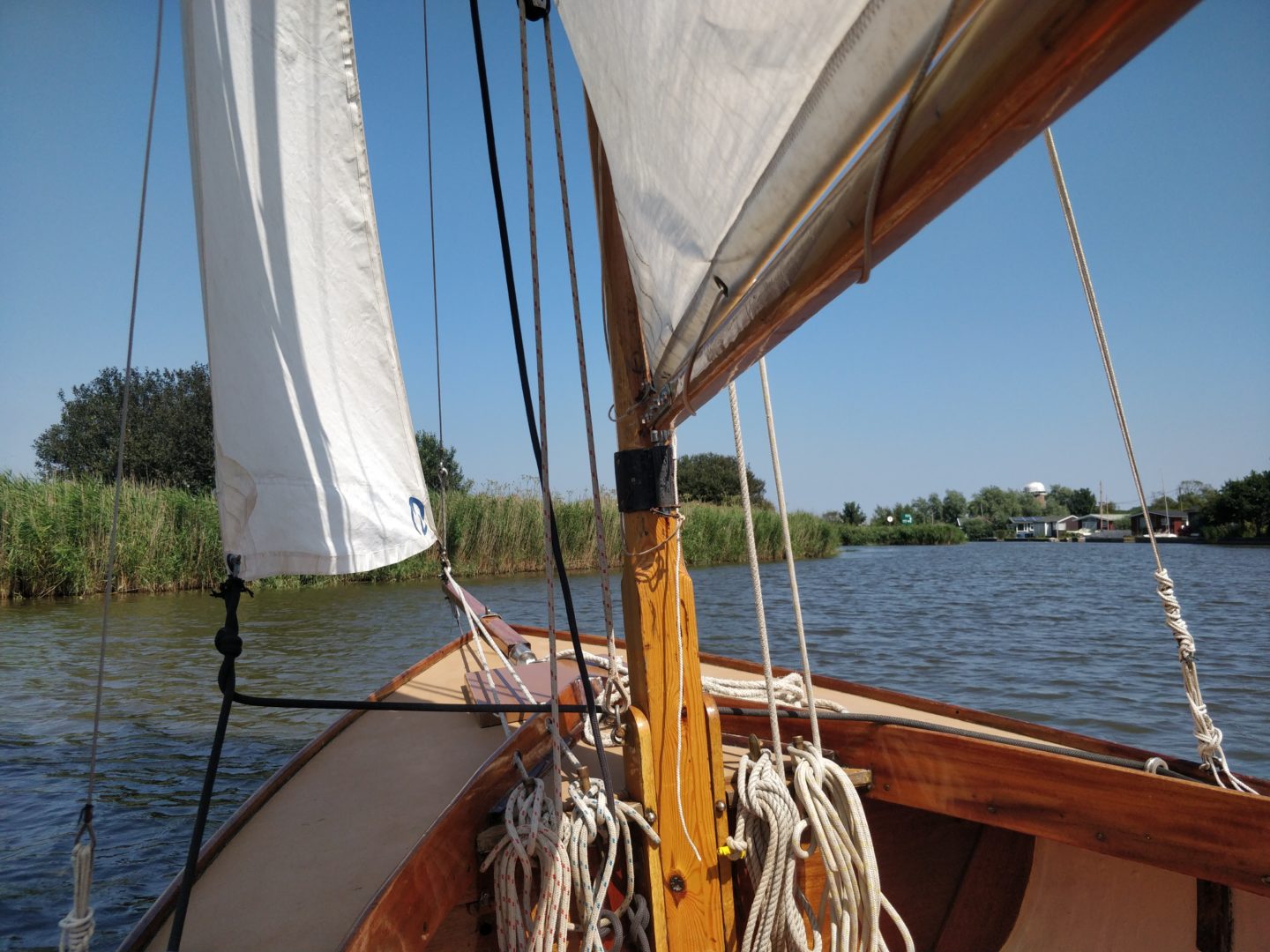 Sailing on the Norfolk Broads