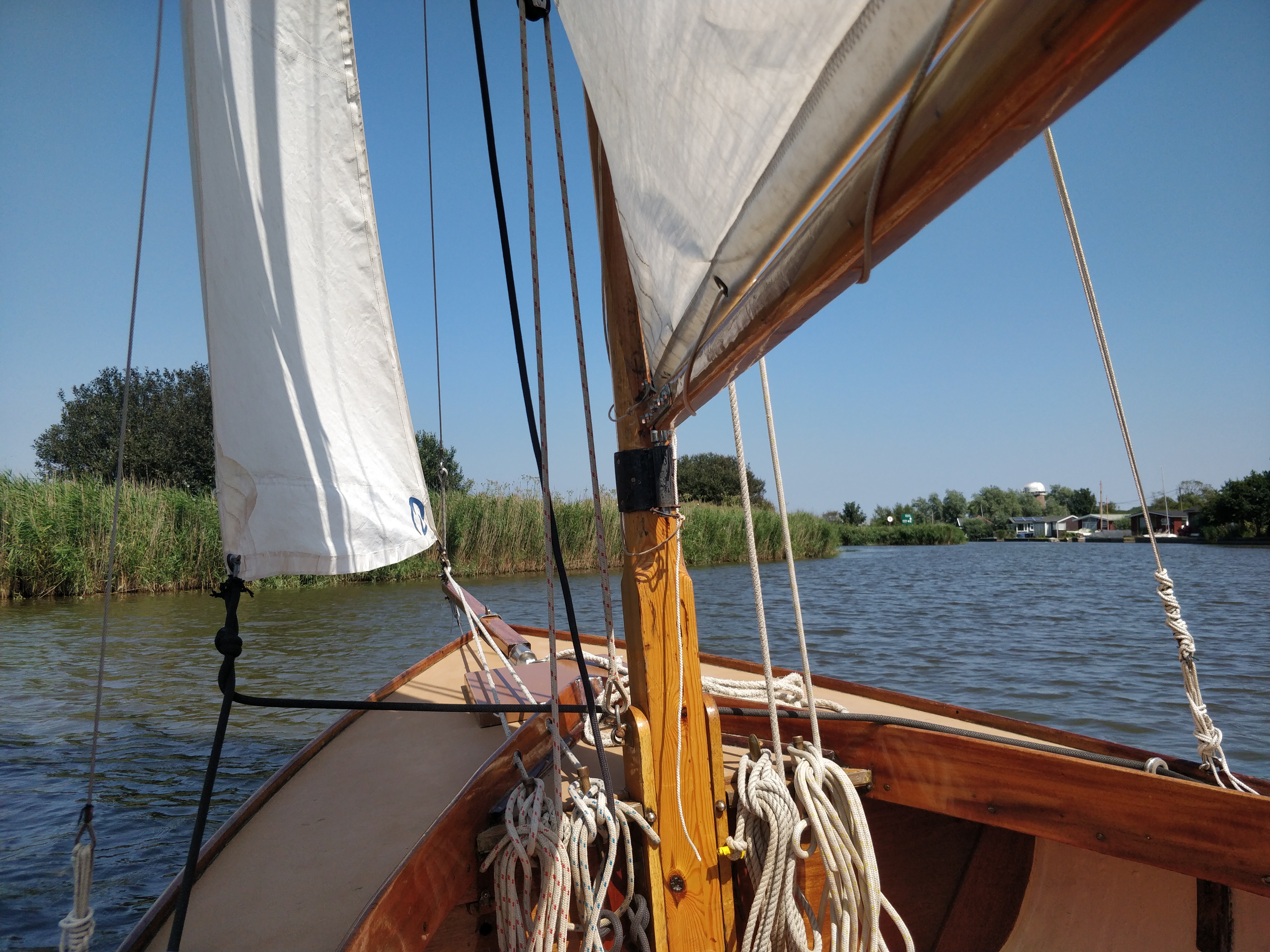 Sailing on the Norfolk Broads