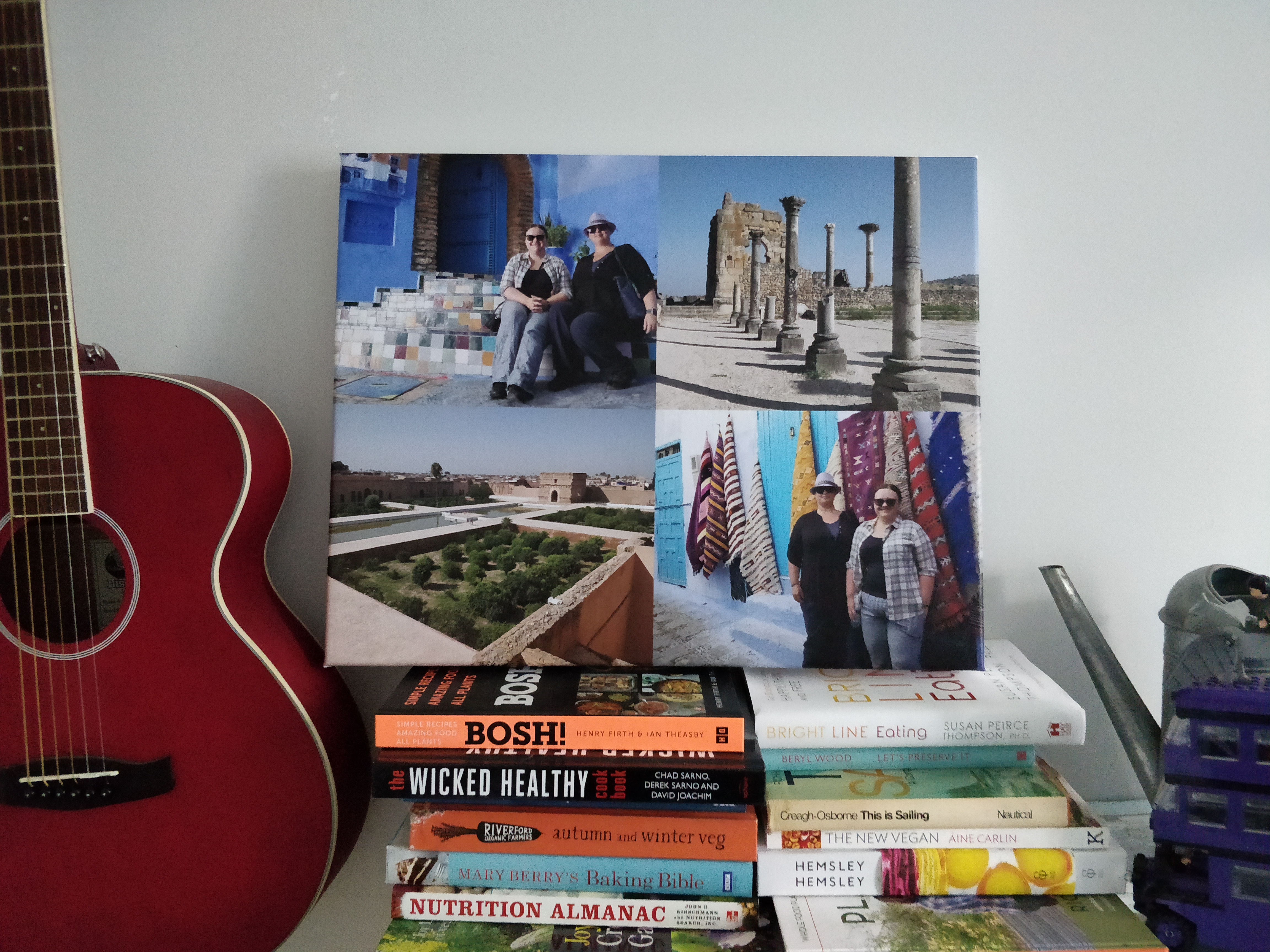 Tesco Photo Personalised Canvas with Travel Photos