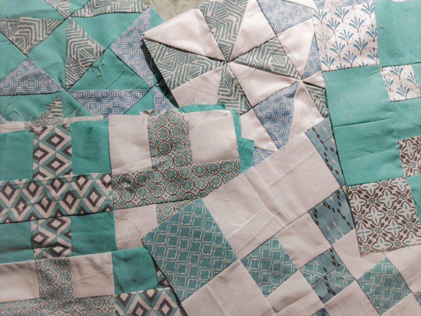 Stack of Sampler Quilt Block Designs