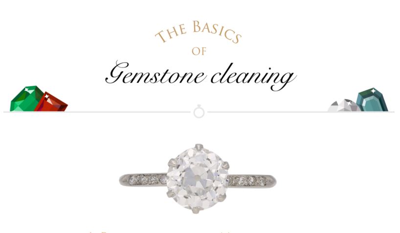 gemstone cleaning