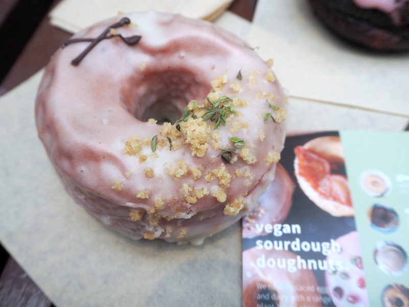 Crosstown Doughnuts Lemon and Thyme Vegan Doughnut